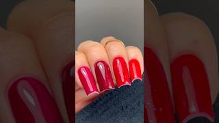 Lakiery hybrydowe idealne na JESIEŃ 🍂🧡 nailsinspo rednails burgundy fallinspiration autumn [upl. by Keyek]