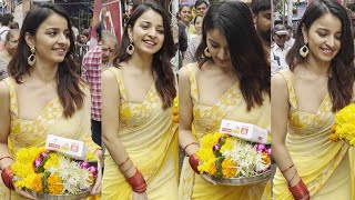 Salman Khan Antim Movie Heroine Mahima Makwana Gorgeous Entry Look in Yellow Saree [upl. by Publia563]