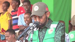 Mandera Governor Unveils 2024 World Green City Awards During [upl. by Ogram]