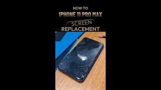 iPhone 11 Pro Max Screen Replacement  Full Display DIY [upl. by Rocker130]