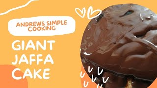 Giant Jaffa Cake Recipe [upl. by Glynas]