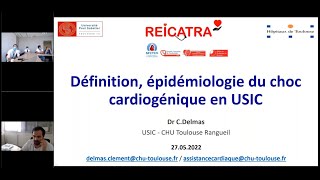 21 Choc cardiogénique  Définition – Epidémiologie  Diagnostic C Delmas CHU de Toulouse [upl. by Rina]