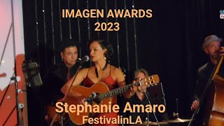 Historia de un amor Stephanie Amaro Imagen Awards 2023 [upl. by Mikihisa540]