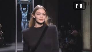 Gigi Hadid Runway Walk  Its a secret dont tell anyone [upl. by Nauqas]