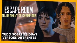 Escape Room 2  TUDO sobre as DUAS VERSÕES DIFERENTES do filme CONTÉM SPOILERS [upl. by Lena]