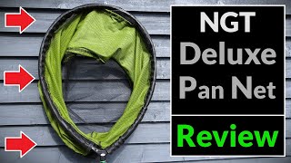 NGT Deluxe Match Pan Net  Landing Net Head Tackle Review [upl. by Anaitsirc]