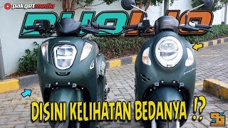 INI BEDANYA PERBANDINGAN HONDA SCOOPY VS HONDA GENIO HIJAU DOFF TERBARU 2023 [upl. by Joab]