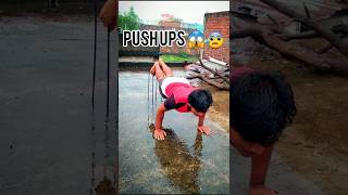 Rod push ups at home 😰😱 shorts hardwork trending [upl. by Polky]