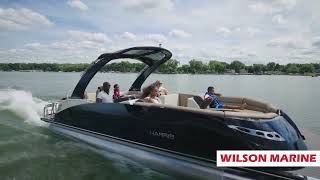 Harris Pontoons Premiere Party 2024 at Wilson Marine [upl. by Aneres]