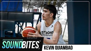 Kevin Quiambao thrilled to learn from idol Dwight Howard  Soundbites [upl. by Dareg343]