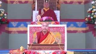 HH Karmapa teaching on Vajradhara Lineage Prayer  English  Session 2 of 3 [upl. by Ahseei]