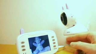 Baby watcher review  Topcom Babyviewer 4500 [upl. by Dicks143]