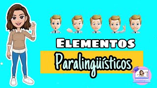 ✅​ ELEMENTOS PARALINGÜISTICOS DEL TEXTO [upl. by Luelle141]