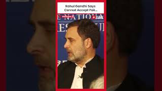 Rahul In Washington DC “India Wont Tolerate Pakistans Instigation Of Terrorism” [upl. by Saxena348]