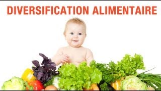 La diversification alimentaire de bébé [upl. by Malsi]