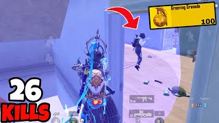 300 IQ Trick Using The Dancing Grenade in BGMI • 26 KILLS • BGMI Gameplay [upl. by Gerhardine]