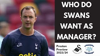 Suspense builds Is a new manager arriving at Swansea City scfc [upl. by Nnahtebazile616]