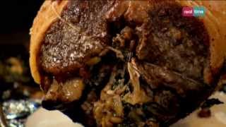 Cucina con Ramsay  91 Agnello ripieno con spinaci e pinoli [upl. by Eerat741]