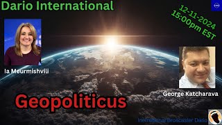 Geopoliticus  Darios new project  broadcast for English speaking listeners [upl. by Pliam]