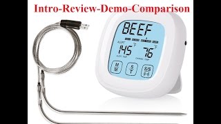 Kootek Cooking Thermometer and Timer [upl. by Reinar532]