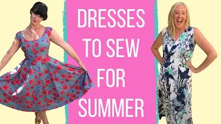 Sewing Summer Dresses  Sewing Dresses For Women  Easy Dress Patterns For Beginners [upl. by Reinwald819]