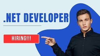 Hiring Net Developer for Hyderabad Location [upl. by Nadya]