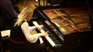 Recording Session Rachmaninoff Concerto 4 LSO Michael Francis Valentina Lisitsa [upl. by Idnam]