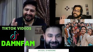 DAMNFAM  TikTok Videos  Pakistani Reaction  Shugal Syndrome [upl. by Persas]