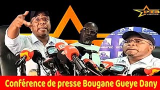 après la sortie de Bougane Gueye Dany du tribunal cest sa conférence de presse quil tient [upl. by Kimmy]