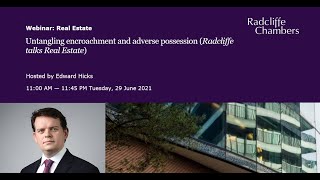 Untangling encroachment and adverse possession Radcliffe talks Real Estate [upl. by Ahsitram969]