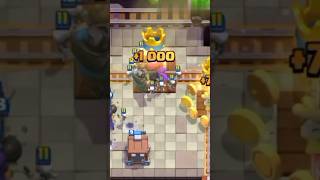 quotClash Royale Maniacsbest mega kinght moment conquers 3 crowns in 30 secondsquot [upl. by Enelyam]