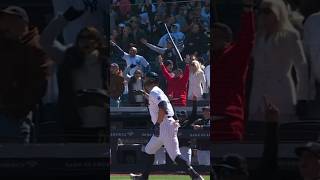 Awesome angles of Giancarlo Stanton’s grand slam yankees baseball homerun mlb newyork bronx [upl. by Jerrilee]