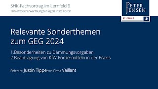 SHKLernfeld 9 mit Vaillant Neuheiten amp Trends 2024 [upl. by Semajwerdna]