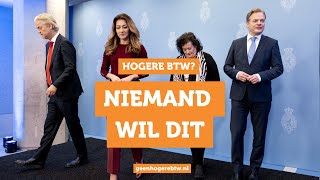 Hogere btw Niemand wil dit [upl. by Nasia]