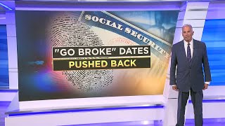 ‘Go Broke’ dates for Social Security Medicare pushed back but still looming programs warn [upl. by Enyleve]