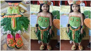 Nutrition month costume 3rd place A1 Child [upl. by Tuppeny376]