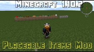 Tactical Tuesday  Placeable Items Mod Minecraft 1102 [upl. by Acul]