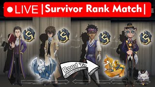 Gabut Akhir Season Rank Surv aja  Identity V Live Gameplay  Surv Rank Match 116 [upl. by Nylicaj]