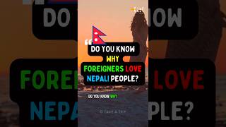 Why do foreigners love nepali people  Jack Torr  Harald Baldr 🔥shorts nepal travelnepal [upl. by Yhtak]