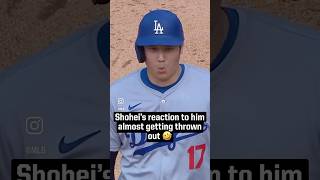 Shohei Ohtani’s Reaction After Telling Austin Barnes to Steal  Almost Gets Thrown Out 😯😅dodgers [upl. by Azila]