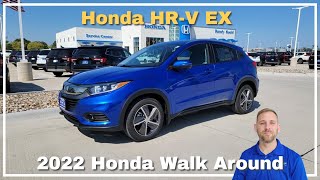 2022 Honda HRV EX Walk Around Review [upl. by Ojeillib]