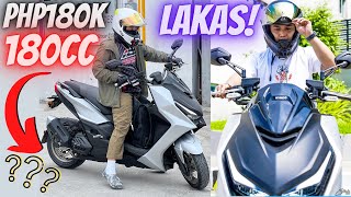 Php180k na 180cc Scooter Sulit ba  KRV 180i TCS Review [upl. by Gnilrets]