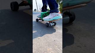 मेरा Electric Skateboard तो चल पड़ा 😀 vishalskater skaterboy skateboard electric minivlog diy [upl. by Vezza170]