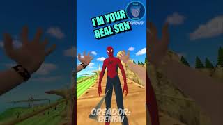 Gregory salva el dia  Spiderman llora xd viral doblaje fypシ fyp spiderman epic animación [upl. by Willow179]