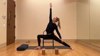 Seated Chair Yoga Class for Seniors  Adaptive Yoga Practice [upl. by Ettevy]