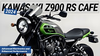 2024 KAWASAKI Z900 RS Cafe Unveils Upgraded  Advanced Electronics and Enhanced Performance [upl. by Ann520]