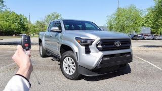 2024 Toyota Tacoma SR5 4X4 Start Up Walkaround Test Drive and Review [upl. by Anavahs719]