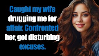 Caught my wife drugging me for affair Confronted her got disturbing excuses [upl. by Zaneta]