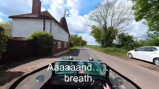 Caterham 7 roadtrips Pluckley to Smarden 4th May 2024 [upl. by Maxine]