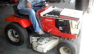 simplicity tractor [upl. by Nuahsal]